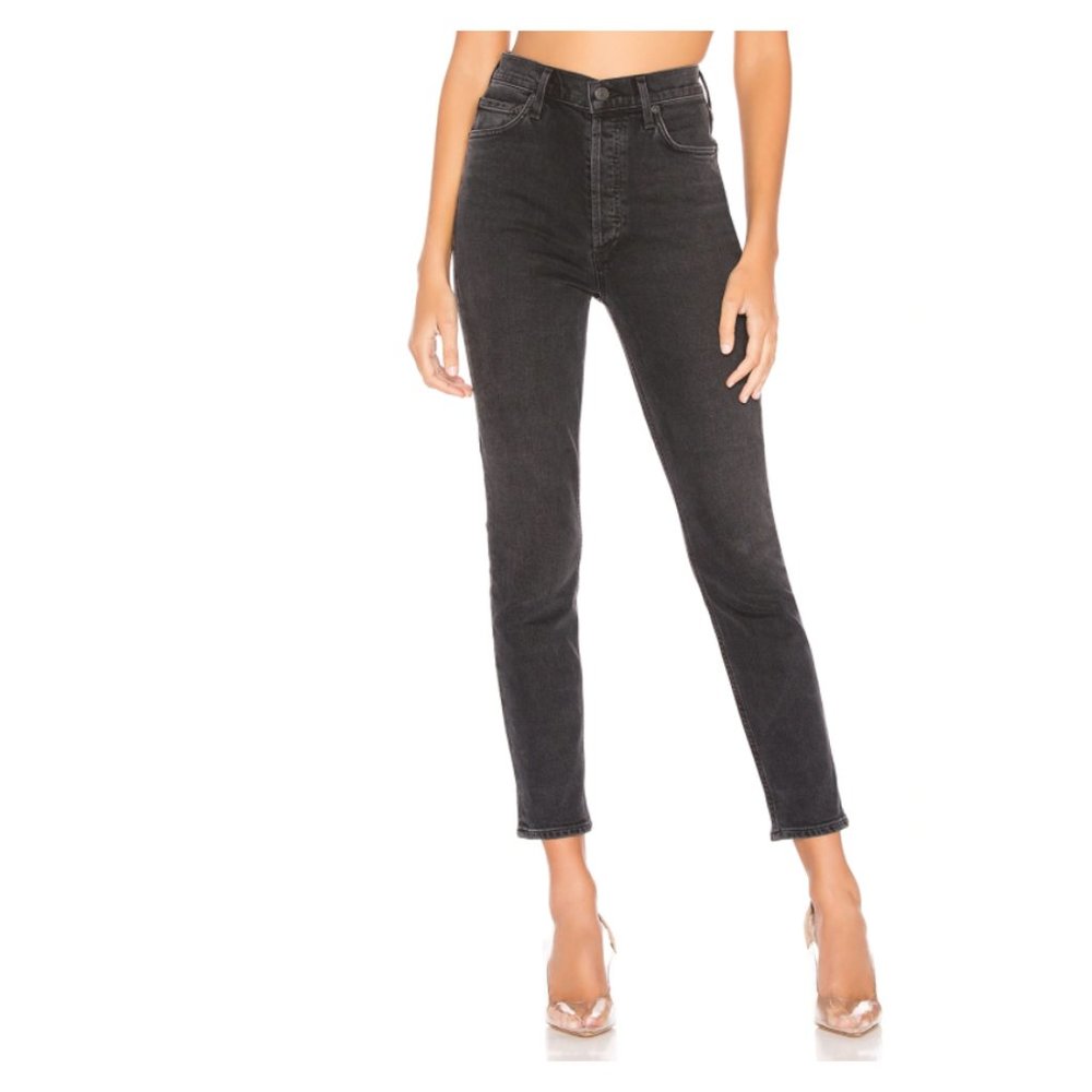 AGOLDE Nico High Rise Slim